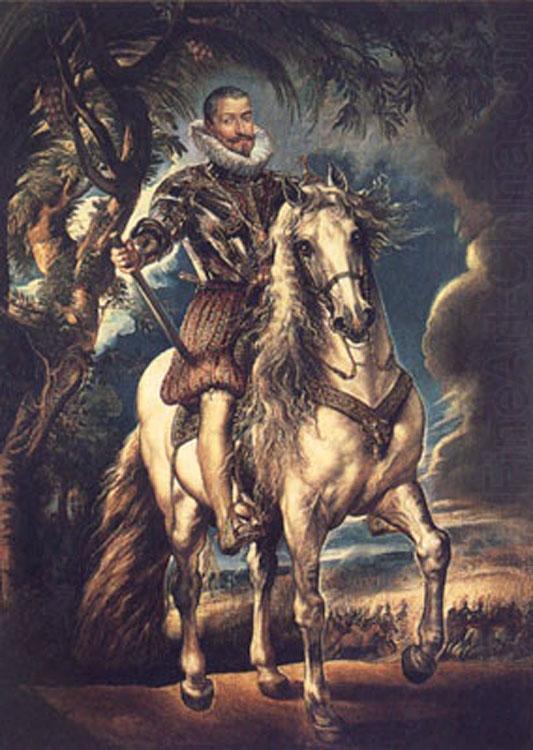 Peter Paul Rubens The Duke of Lerma on Horseback (mk01) china oil painting image
